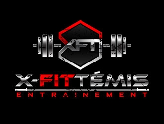 Entrainement X-FiT Témiscouata logo design by daywalker