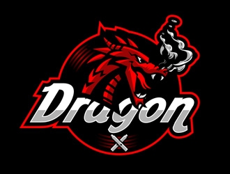 Dragon logo design by DreamLogoDesign