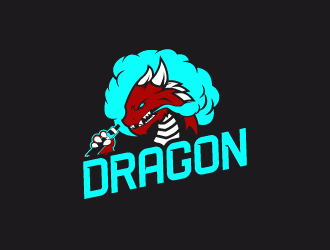 Dragon logo design by lestatic22
