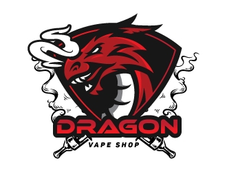 Dragon logo design by emberdezign