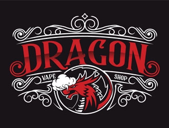 Dragon logo design by shere