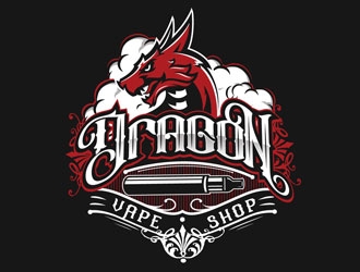 Dragon logo design by shere