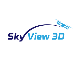 Sky View 3D logo design by alby