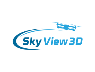 Sky View 3D logo design by alby