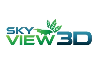 Sky View 3D logo design by Suvendu