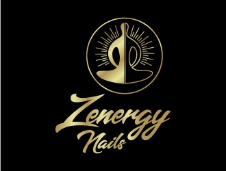 Zenergry Nails  logo design by Suvendu