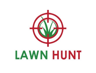 Lawn Hunt logo design by Suvendu