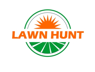 Lawn Hunt logo design by mckris