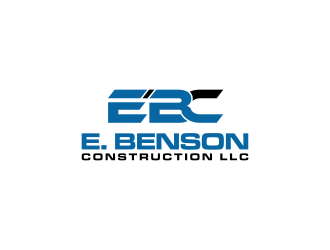 E. Benson Construction LLC logo design by ammad