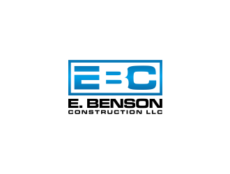E. Benson Construction LLC logo design by ammad