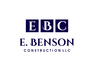 E. Benson Construction LLC logo design by JessicaLopes