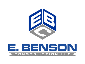 E. Benson Construction LLC logo design by done