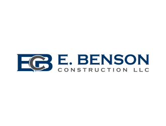 E. Benson Construction LLC logo design by deddy