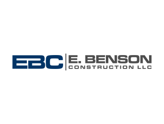 E. Benson Construction LLC logo design by deddy