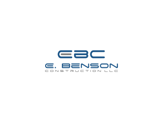 E. Benson Construction LLC logo design by tejo