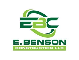 E. Benson Construction LLC logo design by jaize