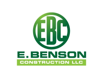 E. Benson Construction LLC logo design by jaize
