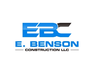 E. Benson Construction LLC logo design by labo