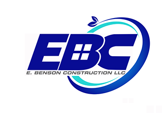 E. Benson Construction LLC logo design by 3Dlogos