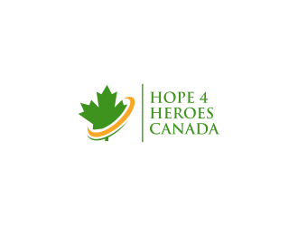 Hope 4 Heroes Canada logo design by ammad