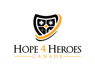 Hope 4 Heroes Canada logo design by done