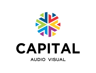 Capital Audio Visual logo design by cikiyunn