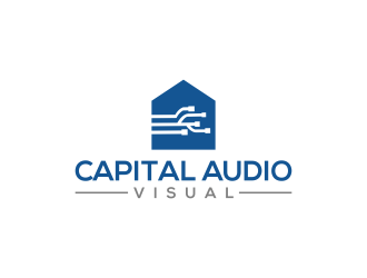 Capital Audio Visual logo design by RIANW