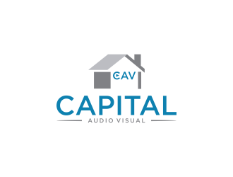 Capital Audio Visual logo design by L E V A R