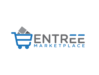  Entree Marketplace logo design by scriotx