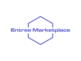 Entree Marketplace logo design by BlessedArt