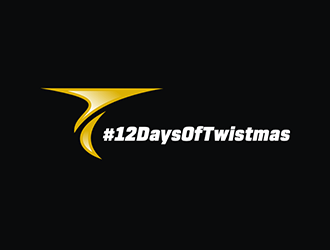 #12DaysOfTwistmas logo design by blackcane