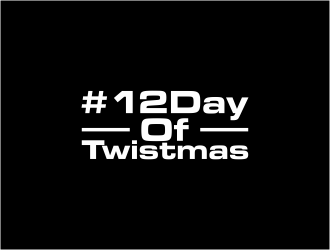 #12DaysOfTwistmas logo design by BlessedArt