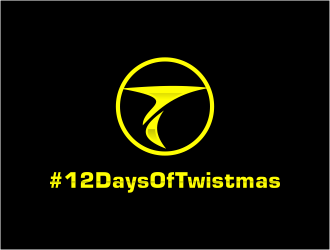 #12DaysOfTwistmas logo design by BlessedArt