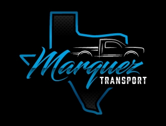 Marquez Transport logo design by akilis13