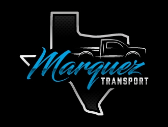 Marquez Transport logo design by akilis13