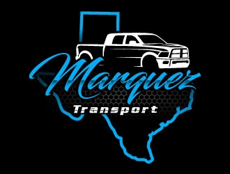 Marquez Transport logo design by daywalker