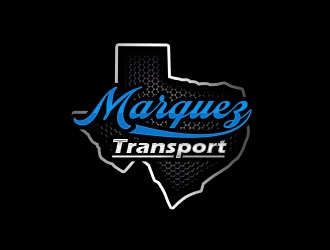 Marquez Transport logo design by Benok