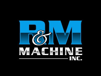 R&M Machine, Inc. logo design by uttam