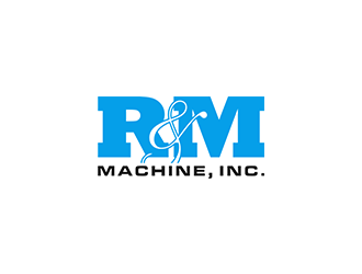 R&M Machine, Inc. logo design by blackcane