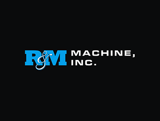 R&M Machine, Inc. logo design by blackcane