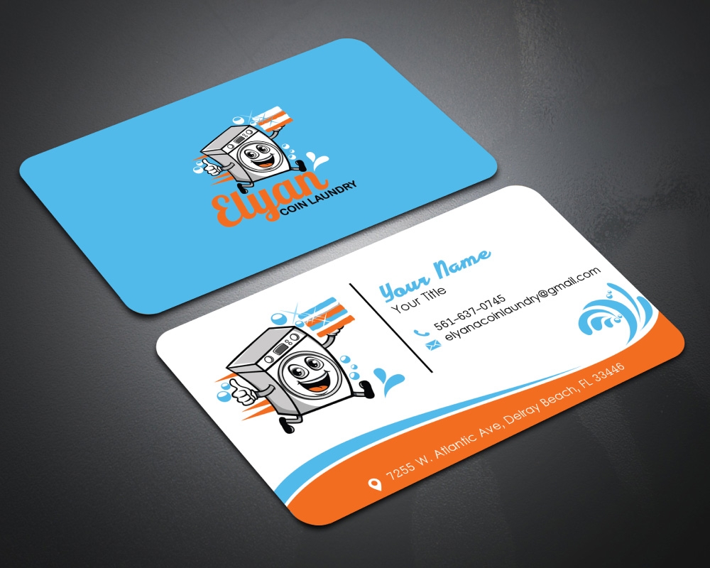 Elyana Coin Laundry  logo design by Boomstudioz