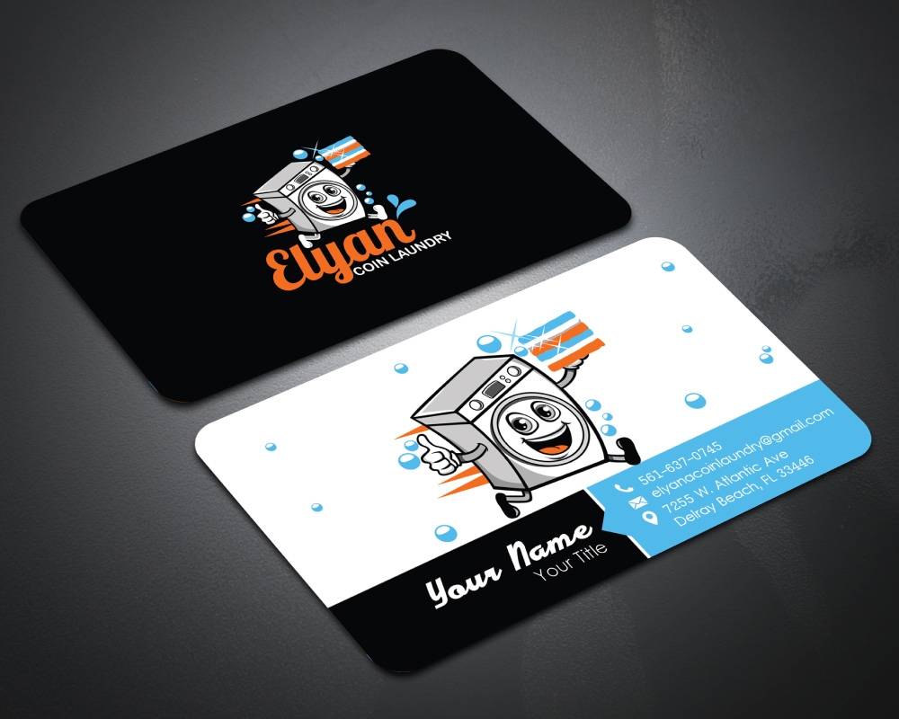 Elyana Coin Laundry  logo design by Boomstudioz