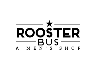 Rooster Bus logo design by THOR_