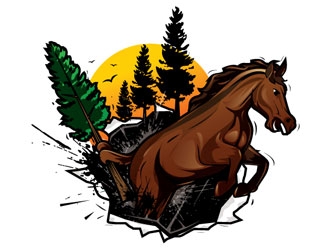 Freedom Logging Ltd logo design by shere