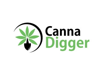 Canna Digger logo design by Webphixo
