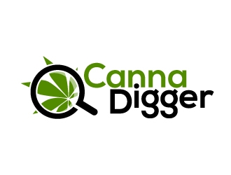 Canna Digger logo design by aRBy