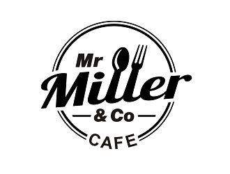 Mr Miller & Co Cafe logo design by haze