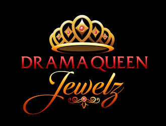 Drama Queen Jewels TO logo design by megalogos