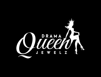 Drama Queen Jewels TO logo design by Mailla