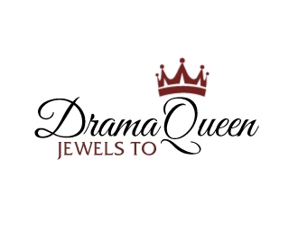 Drama Queen Jewels TO logo design by ElonStark